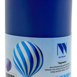 Чернила NV PRINT экосольвентные NV-INK500CEco для аппаратов MIMAKI, ROLAND, MUTOH, 500 мл, Cyan