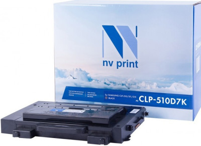 Картридж NVP совместимый NV-CLP-K510D7 Black для Samsung CLP 510/ 510N/ 515/ 515N (7000k)