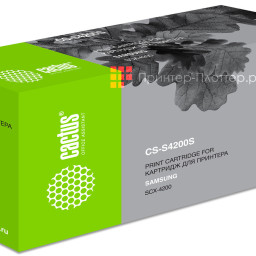 Картридж лазерный Cactus SCX-D4200A CS-S4200S черный (3000стр.) для Samsung SCX-D4200