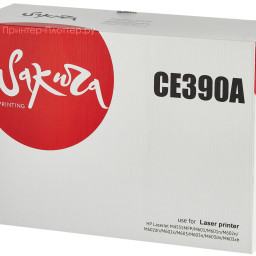 Тонер-картридж SAKURA CE390A для HP Color LaserJet M4555MFP/M601/M602/M603 (black), 10000 (PP051446)