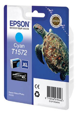 Картридж Epson T1572 (cyan)