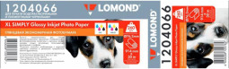 Бумага с покрытием Lomond XL Simply Glossy Inkjet Photo Paper, глянцевая, 260 г/кв.м, 914 мм, 30 м