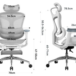 Эргономичное кресло Sihoo Doro C300 (черный)