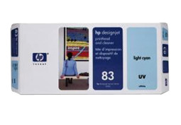 Печатающая головка HP 83 UV (light cyan/cleaner)
