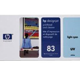 Печатающая головка HP 83 UV (light cyan/cleaner)