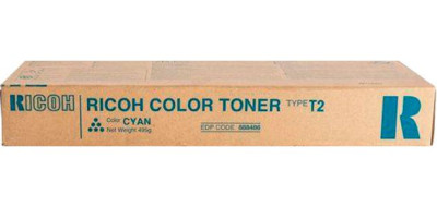 Тонер Ricoh Color Toner Cassette Type T2 (cyan), 17000 стр.