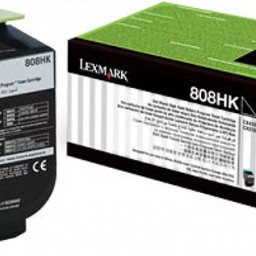 Тонер-картридж Lexmark Toner Cartridge 808HK (black) (return, возвратный), 4000стр. (PP032916)