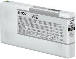 Картридж Epson T9137 (light black), 200 мл