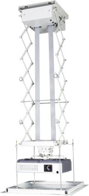 Sakura моторизованный потолочный лифт для проектора, 100 см, белый