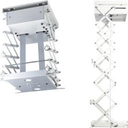 Sakura моторизованный потолочный лифт для проектора, 100 см, белый