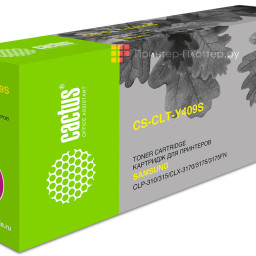 Картридж лазерный Cactus CS-CLT-Y409S желтый (1000стр.) для Samsung CLP-310/315/CLX-3170/3175/3175FN