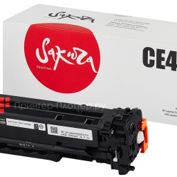 Тонер-картридж SAKURA CE410X для HP Color LaserJet Pro 300/400 (black), 4000 стр. (PP051445)