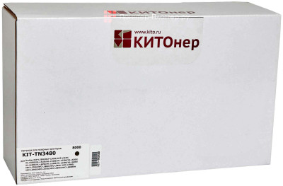Тонер-картридж КИТОнер KIT-TN3480 (black), 8000 стр. (PP101058)
