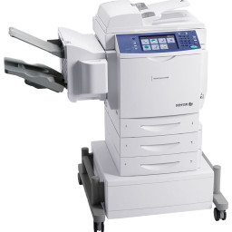 МФУ Xerox WorkCentre 6400XF (осн. блок, рев. АПД, лотки, тумба, финишер) WC6400XF