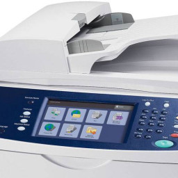 МФУ Xerox WorkCentre 6400XF (осн. блок, рев. АПД, лотки, тумба, финишер) WC6400XF