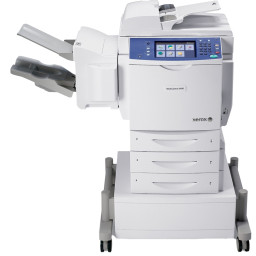 МФУ Xerox WorkCentre 6400XF (осн. блок, рев. АПД, лотки, тумба, финишер) WC6400XF