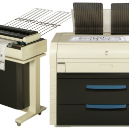 Твердочернильный лазерный плоттер KIP 7570P, 2 рулона