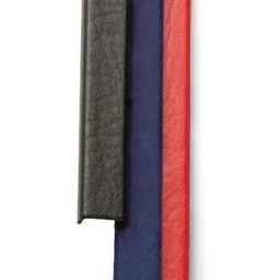 Каналы для переплета OPUS Metalbind, 217 мм, Mundial кожа, 20 мм, черные, 10 шт.