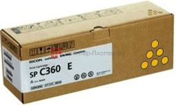 Тонер-картридж Ricoh Print Cartridge SP C360E (yellow), 1500 стр. (PP035101)