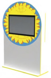 Интерактивная сенсорная панель Солнышко напольный вариант 24