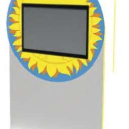 Интерактивная сенсорная панель Солнышко напольный вариант 24