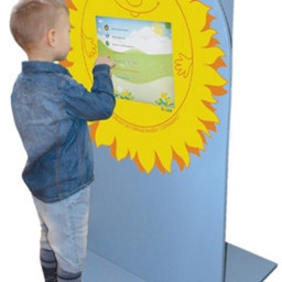 Интерактивная сенсорная панель Солнышко напольный вариант 24