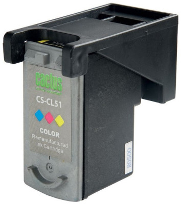 Картридж Cactus Cartridge CS-CL51 для Canon PIXMA iP, MP, MX (color), 18 мл