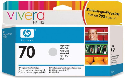 Картридж HP 70 (light gray) 130мл