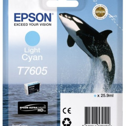 Картридж Epson T7605 (light cyan), 26 мл