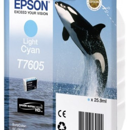 Картридж Epson T7605 (light cyan), 26 мл
