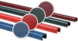 Каналы для переплета OPUS Metalbind, 304 мм, Magister, 16 мм, бордовые, 10 шт.