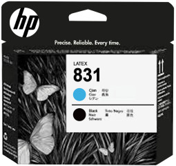 Печатающая головка HP 831 (cyan, black)