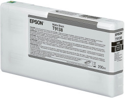 Картридж Epson T9138 (matte black), 200 мл