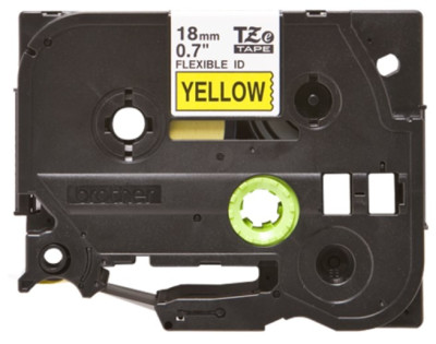 Brother пленка для наклеек эластичная TZe-FX641, 18 x 8 мм