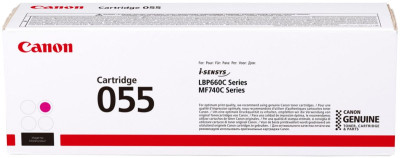 Тонер-картридж Canon Cartridge 055 M (magenta), 2100 стр. (PP039778)