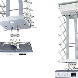 Sakura моторизованный потолочный лифт для проектора, 150 см, белый