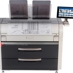 Твердочернильный лазерный плоттер KIP 7570P, 4 рулона