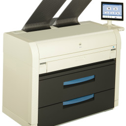 Твердочернильный лазерный плоттер KIP 7570P, 4 рулона