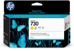 Картридж HP 730 (yellow) 130 мл