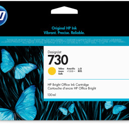 Картридж HP 730 (yellow) 130 мл