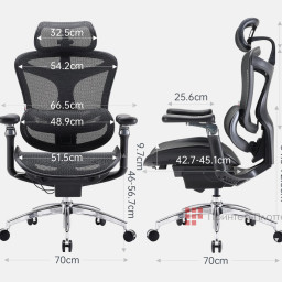 Эргономичное кресло Sihoo Doro C300 Pro (черный)