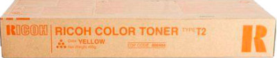Тонер Ricoh Color Toner Cassette Type T2 (yellow), 17000 стр.