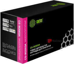 Тонер-картридж Cactus Toner CS-W2003A для HP Color LaserJet Enterprise M751, M751n, M751dn (magenta), 6000 стр.