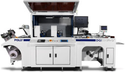 Станок плоттерной высечки этикетки Polly DGi-330