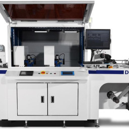 Станок плоттерной высечки этикетки Polly DGi-330