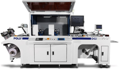 Станок плоттерной высечки этикетки Polly DGi-330