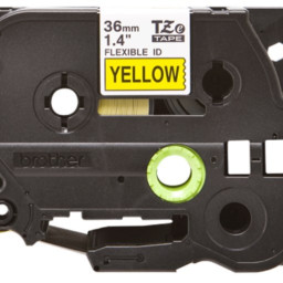 Brother пленка для наклеек эластичная TZe-FX661, 36 x 8 мм