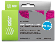 Картридж струйный Cactus CS-CN047 №951XL пурпурный (26 мл) для HP DJ Pro 8100/8600