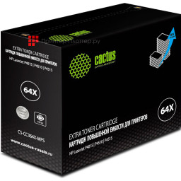 Картридж лазерный Cactus CS-CC364X-MPS черный (30000 стр.) для HP LJ P4015/P4515
