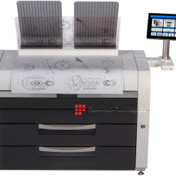 Твердочернильный лазерный плоттер KIP 7970, 2 рулона